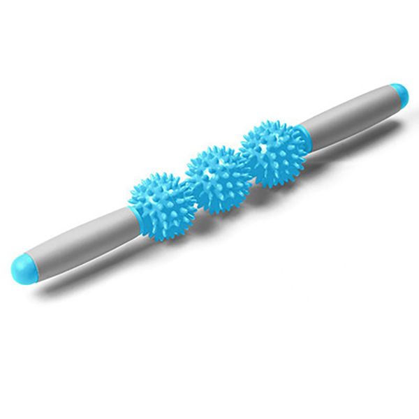 Gear Body Massage Sticks Yoga Stick Masaje corporal Relajación Relajada Músculo Música Palgadores con 3/5 puntos Bola de punta Spiky Bloque de yoga Fitness