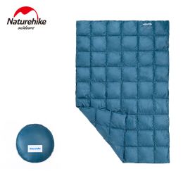 Gear Naturehike Goose Down quilt Splitbaar draagbare ultralichte slaapzak Vliegtuigen Down Deken Buiten Travel Office Camping -sjaal