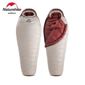 Gear NatureHike Snowbird Outdoor grimpant ultra-léger sac de couchage portable 20D Nylon multisize Keep Mommy Duck Down Down