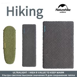 Gear NatureHike Ultra Light Camping Matdonable Mat 20D Tpu Tent Piso Aire Mat de aire al aire libre Propiedad para dormir Calidez