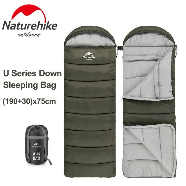 Gear NatureHike Ultralight Camping Swilling Sobre Suplupo Mantenga el calentamiento de 3 temporada al aire libre Bacilínea de dormir de algodón