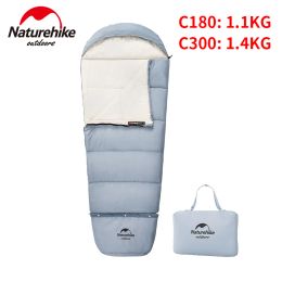 Gear NatureHike Ultralight Outdoor Kids Cotton Sleeping Sacle Portable Travel Camping Lalten Splicing Children Enveloppe Lazy Sac