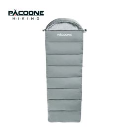 Gear Pacoone Sac de couchage de camping léger 4 saisons, enveloppe chaude et froide, sac de couchage pour voyage en plein air, randonnée