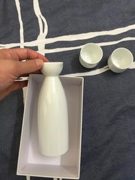 Gear Porseleinen Shochu Sake Set Pot Wijnfles 2 Kopjes Keramische Sake Sets