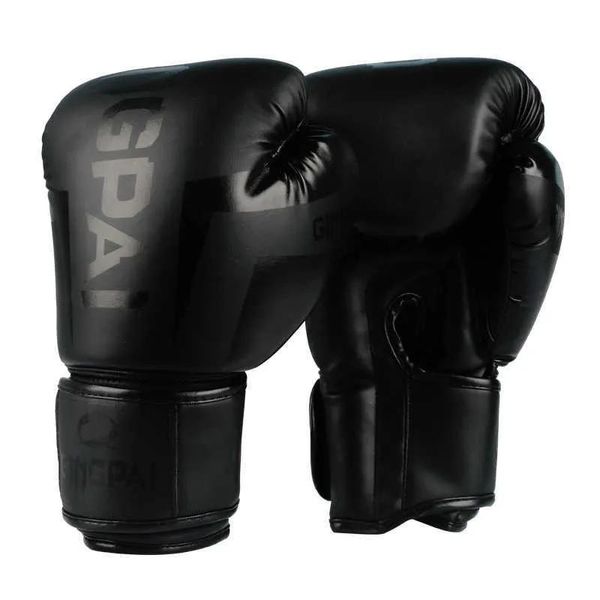 Équipement De Protection 6 10 12 OZ Gants De Boxe Pour Enfants Adultes En Cuir PU Boxe De Luva Mitaines Gants De Combat Gants De Boxe Homme Gant D'entraînement Fo