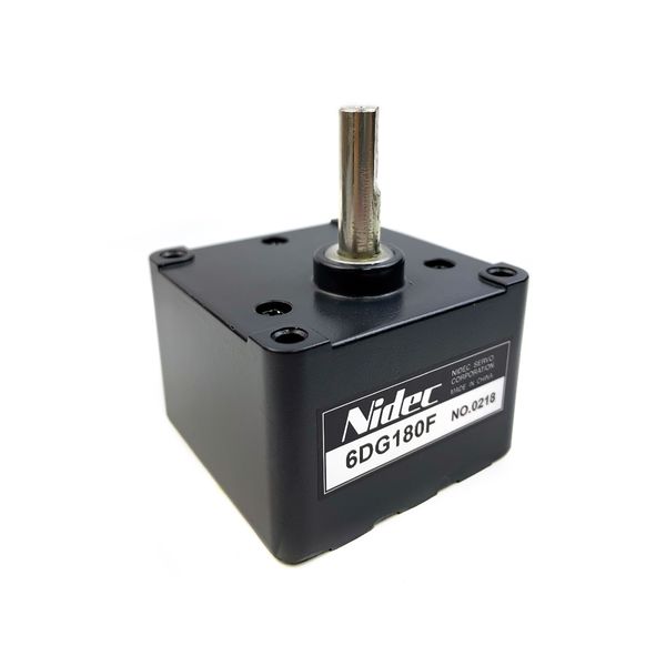 Rapport d'engrenage Type 1 : 180, boîte de vitesses en métal 6DG180F pour micro-moteur Nidec servo DC