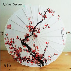 Parapluie en tissu de soie pour femmes, fleurs de cerisier japonaises, parapluie de danse antique, parapluie décoratif de Style chinois, parapluie en papier à l'huile