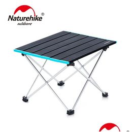 Almacenamiento y mantenimiento de equipos Mobiliario Naturehike Cam Mesa Ligero Portátil Mochilero al aire libre Senderismo Cocina exterior Barbacoa Rv P Otqpo