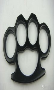 Équipement Épais et lourd Épaisseur en acier Brass Knuckles Fighting Knuckle Duster Puissant autodéfense Outil d'autodéfense pour hommes dropship6913316