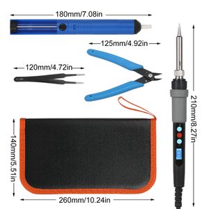 Geevorks 2023 Nieuw 90W digitale display Soldering IJzer, programmeerbare digitale temperatuuraanpassing Lasapparatuur Reparatiehulpmiddelen