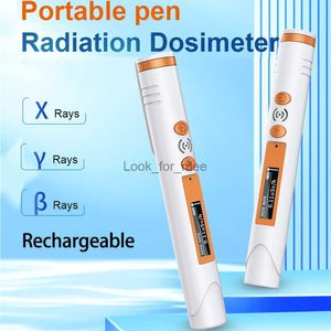 Compteur Geiger détecteur de rayonnement nucléaire stylo-type marbre radioactivité x/y Ray compteur d'alarme de dose personnelle avec batterie HKD230826