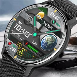 Gejian horloges Smart Men Full Touch Screen Sport Fiess Watch IP67 Waterdicht Bluetooth Call voor Apple Android Smartwatch Dames Watch