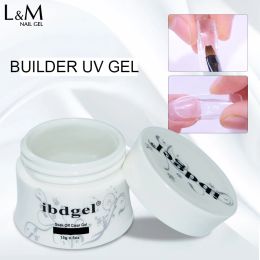 Gel 3 pcs Ibdgel Builder acrylique ongle gelno besoin de doigt gel rapide pour extensions de clou gel ongle gel polonais diy art ongles outils gel