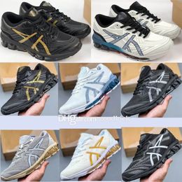 GEL 8 asic asiics Chaussures de course pour hommes Or Noir Argent Vert Blanc Bleu Gris Mesh Chaussure Casual Jaune Rouge Street Sport Baskets