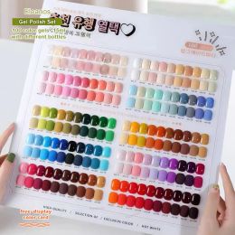 Gel Eleanos 100 kleuren vlinder Serie nagelgel Poolse hele set afwezigheid van jellygel met kleurengrafiek 15 ml hoge kwaliteit Varnish Kit