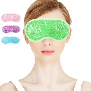 Gel oogmasker ijs kompres dubbele gebruik warmte koude maskers ontspannen verlicht vermoeidheid anti slapeloosheid slapende gezondheidszorg gel slaapmasker 240419
