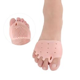 Gel Insolas Hallux Valgus ortopedic Honeycomb del antepasado Paders separador Breatable Zapato transpirable 240419