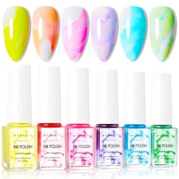 Gel Makartt Blooming One Ornis Rust, 6mlsooff UV UV POLOSI POLON ENRE AHADEUR PINK BLUS BLOST BLOSSOM Nail Art Vernis Magic