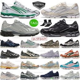 Gel NYC Sneakers Trainers verborgen NY White Oyster Gray Black Cream Kale Beton Havermout Wakker Wheal Aquamarine Purple Heren Dames Running Shoes