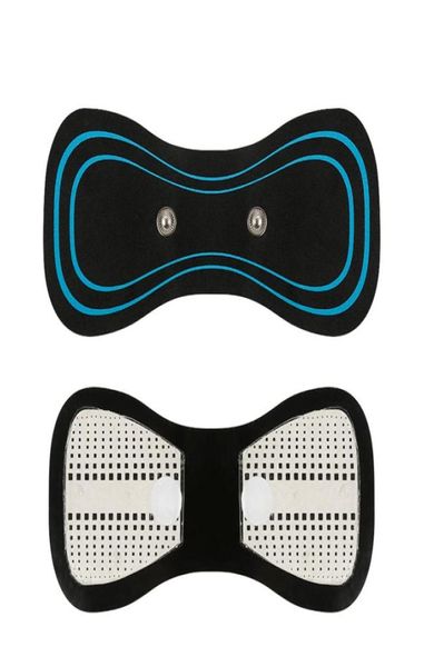 Coussinets de Gel autocollants Mini électrique cou masseur Cervical coussinets de Gel masseur corporel Silicone Hydrogel tapis remplacement 6961664