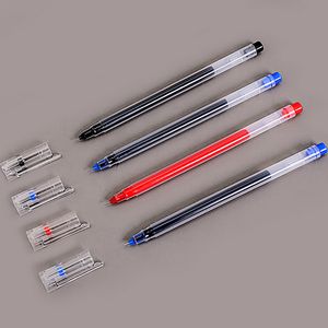 Gel Pen 0.5 mm Black Blue Red Ink Tink Bread Capacidad Escritura de Pensas de Oficina de Pensas para Estudiantes de la Escuela Sisa