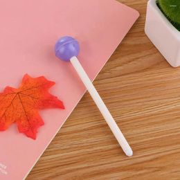 Gel Pen confortable Grip lisse Écriture vibrante 0,5 mm stylos Set Fin Point Lollipop Ink fournitures pour l'école