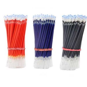 Gel Pens 0.5mm Pen Refills Set Stationery School Office Supplies Tool Black Ink Rods For Neutral Refill Writing ToolsGel