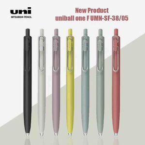 Gelpennen 1 stks Japan Nieuw product Uniball One plus umnsf38 gel -inktbalpen 03805mm umns3805 Studentenkantoor J230306