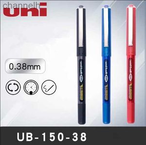 Gel Pens 3 pièces Mitsubishi Uni-ball Eye Ultra Micro UB-150-38 0.38mm stylo à bille rétractable stylo à bille couleurs noir/bleu/rouge pour choisir YQ231201