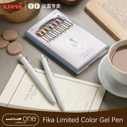 Bolígrafos de gel 7pcs Uni Fika Color Gel Pen Uni-ball One UMN-S-38/05 Serie de té de la tarde Tinta de color limitada Útiles escolares Kawaii 230615