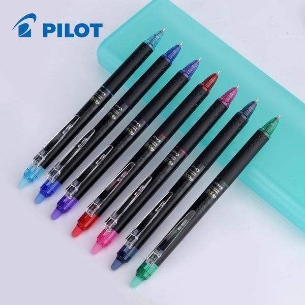 Plumas de gel 8PCS Japan PILOT BLRT-FRP5 / color Push Needle Tube Type Control de temperatura Ink Borrable Pen 0.5mm