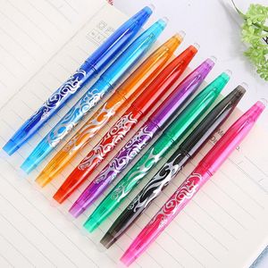 Stylos Gel 8 Pcs/Lot effaçable magique contrôle de la température stylo neutre coloré 0.5mm arc-en-ciel étudiant cadeau école fournitures de bureau