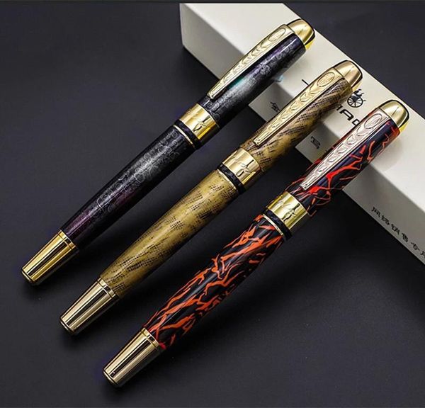 Stylos gel Design classique JINHAO 250 stylo à bille roulante en métal luxe école étudiant écriture cadeauGel