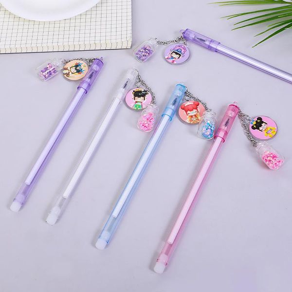 Stylos Gel pour filles stylo papeterie coréenne Cool étudiant créatif mignon nouveauté écriture fournitures de papeterie