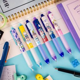 Gelpennen PCS/Lot Kawaii Astronaut Press Pen voor het schrijven van schattig 0,5 mm zwarte inkt cadeau -stationery Office School Suppliesgel