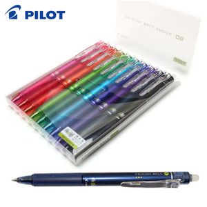 Stylos Gel pilote FriXion stylo Gel effaçable LFBK-23EF/23F 10 pièces/lot fournitures de bureau scolaire papeterie 0.5/0.7mm 230707