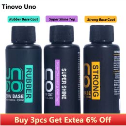 Gel tinovo uno 50 ml de base en caoutchouc solide manucure manucure uv vernis à ongles gel super brill