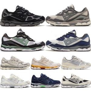 Gel Top Marathon Running Chaussures 2023 Designer Fénérer en béton Navy Steel Obsidian Grey Crème Blanc Black Ivy Outdoor Trail Sneakers Taille 36-45