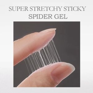 Gel venalisa 12 kleuren/set spider gel snel voering schilderij gel nuipe nagel manicure zwart wit rosé gold sliver kleur nagel lak