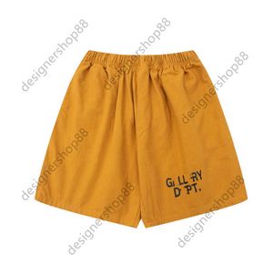 Gellery DAPT Fashion Brand Splash Ink Graffiti Classic Letting Pantalones Guardia Manga directa Diseñadora de pantalones cortos para hombres y mujeres