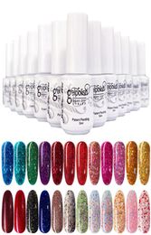 Gelpolish gel gel polonais 5 ml uv trempe off foundation top coat coat varnis de vernis 100 marque longlasting 198 couleurs en option6047908