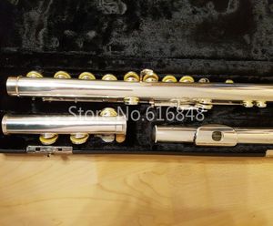 Gemeinhardt 3OS marque 16 clés flûte Cupronickel plaqué argent C air flûte trous ouvert Instrument de musique Flauta 8458526