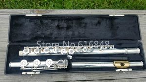 Gemeinhardt M3 Goud Lip C Tune Fluit 17 Toetsen Hoge Kwaliteit Open Gat Fluit Verzilverd Flauta Muziekinstrument