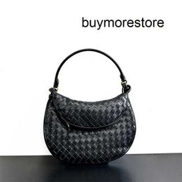 Gemellis Sacs BottegassVenetaa Sac à bandoulière en cuir véritable Sac 100 Cuir BStyleV fait à la main Hiver Doublepouch Nicole Kidman Crescent crossbody femme nouveau salut