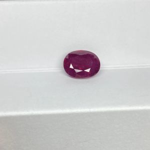 Pierres précieuses Meisidian Oval Cut 8X10mm 3.5 Carat 100% Pierre précieuse rubis rouge naturel pour la fabrication de bagues