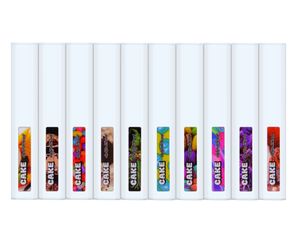 Gen 6th Cake Cigarrillos electrónicos desechables 320 mAh Batería recargable 1 ml Vainas de vaporizador vacías con embalaje 10 colores 1000 piezas