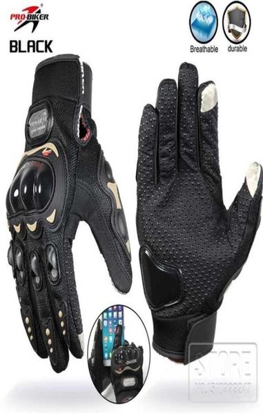 Guantes de moto Generation II Pro-biker Motobiker antideslizantes Racing guantes con pantalla táctil Moto guante 2111245329203