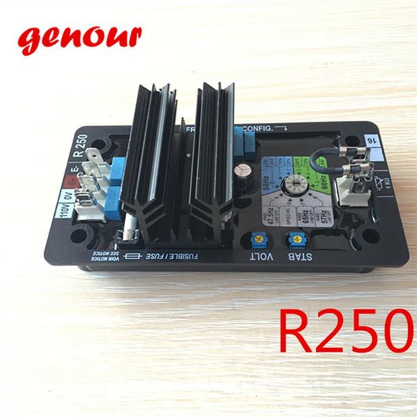 Régulateur de tension automatique Genour R250 pour generador Leroy Somer AVR R250 alternateur sans balais de haute qualité part233D