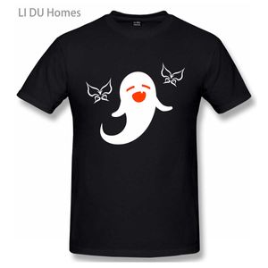 Genshin Impact Hu Tao Spirit Ghost Art T-shirt Summer T-shirt Korte mouw Graphics T-shirt Brands T-shirt Gift Y0901