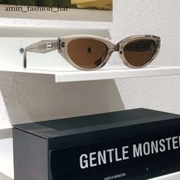 ZACHTE MONSTER ROCOCO Zomer Cat Eye Ovale Zonnebril Korea Merk GM Vrouwen en Mannen Vierkante Bril UV400 Bescherming 2520